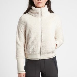 Off White Sherpa Jacket
